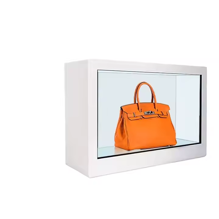 22inch 3D Box Box Διαφανές LCD Showcase