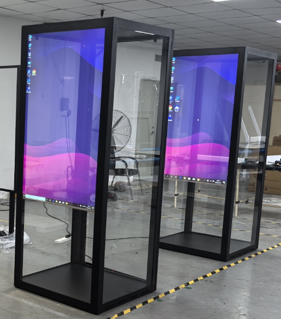 55 ιντσών διαφανής εμφάνιση οθόνης OLED